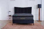 Morgan Storage Ottoman Bed - Navy Velvet