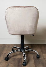 Regina home office chair velvet grey