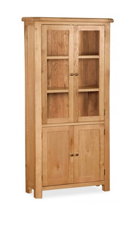 Clare Oak Display Cabinet