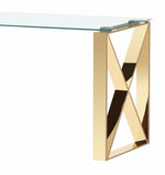 Ningbo Gold Glass Console Table