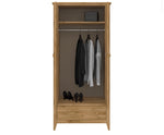 Heuston Pine 2 Door Wardrobe