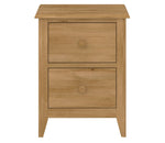 Heuston 2 Drawer Bedside