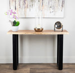 Treviso live edge console table