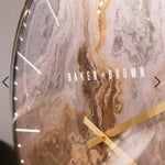 Baker And Brown Clock Oyster 53cm