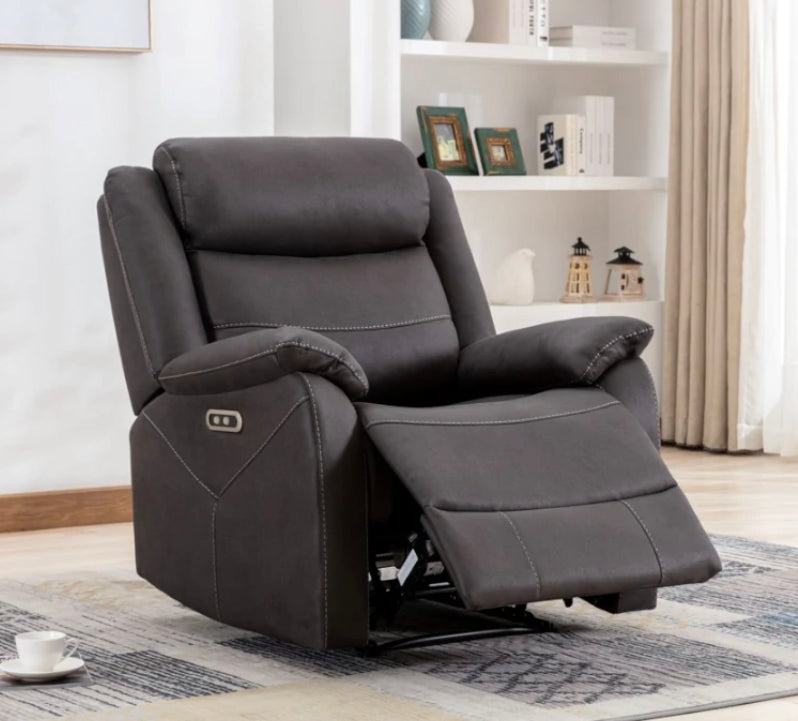 Lara ELECTRIC Recliner with WIRELESS CHARGING