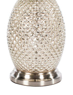 Acorn Speckled Table Lamp Silver/Gold 48cm