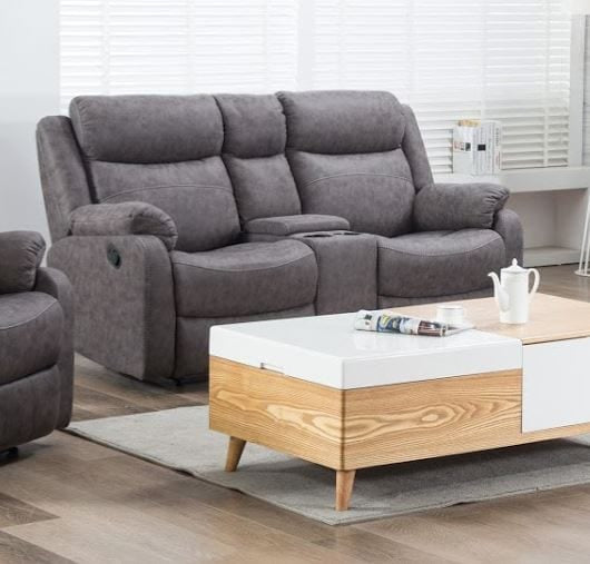 The Erica 2 Seater Recliner with Console
