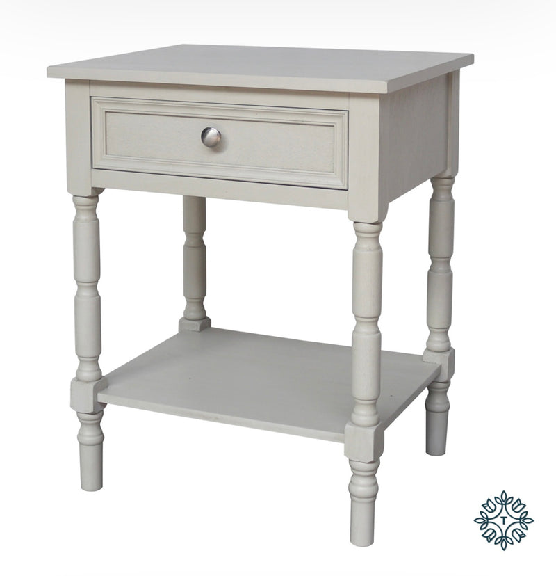 Lincoln 1 drw accent table subtle grey