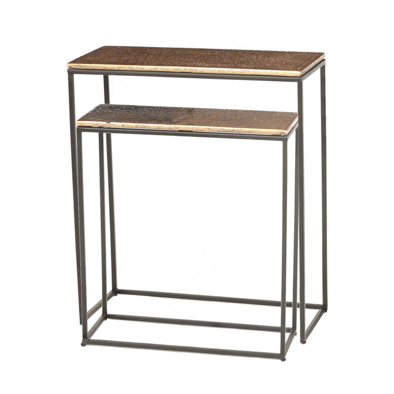 Novara Console Tables Set Front Opening