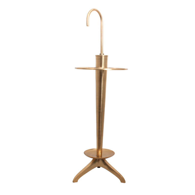 Anya Umbrella Stand 93cm Antique Brass