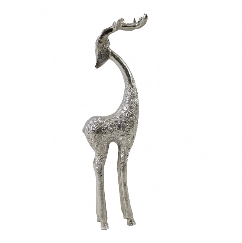 Festive Reindeer Small Silver