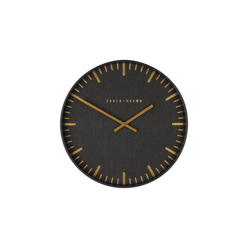 Baker And Brown Noir Clock Copper 40cm
