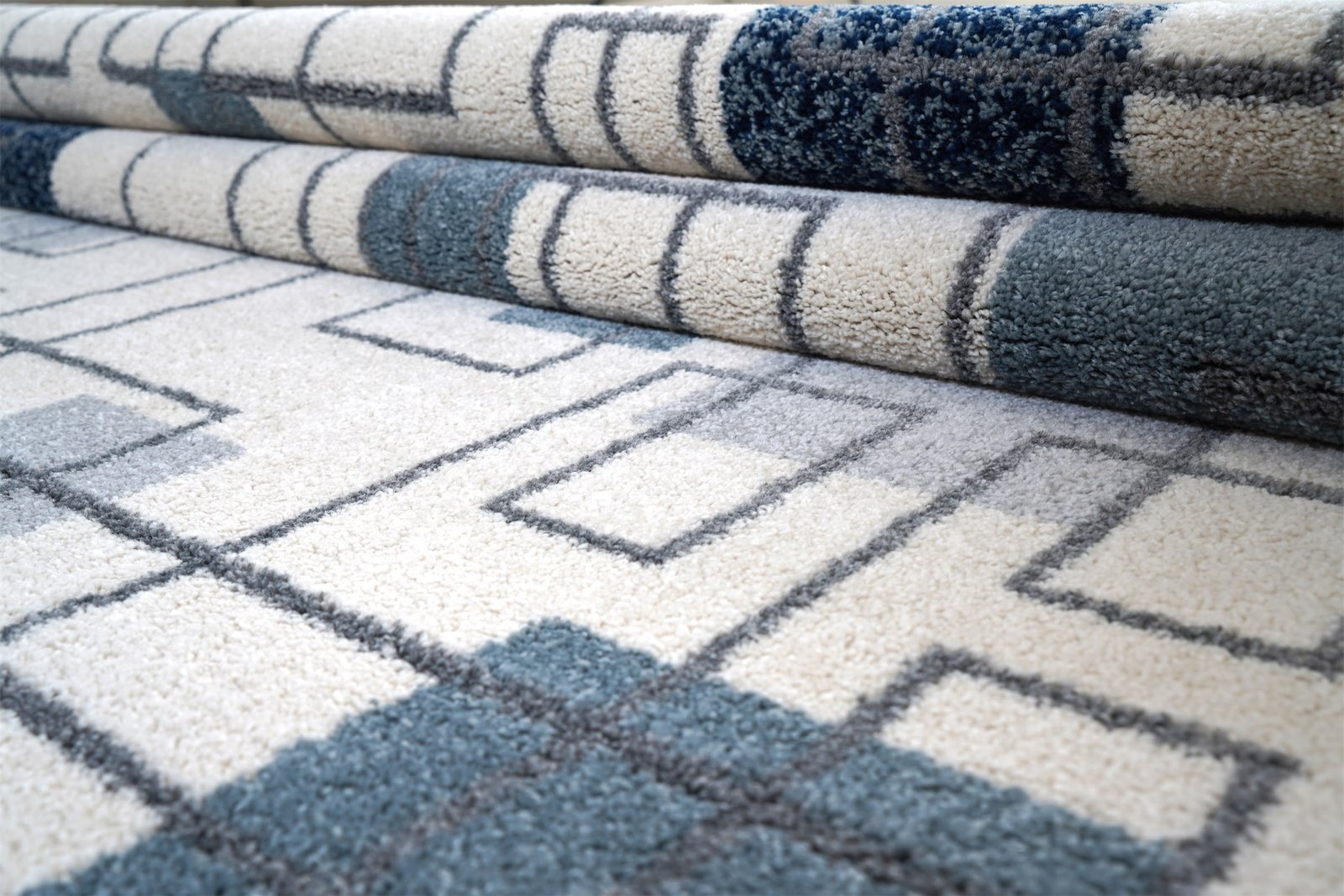 Aspire Rug - Blue - Coral - Image 5