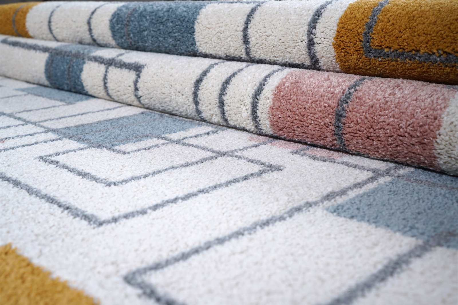 Aspire Rug - Blue - Coral - Image 10