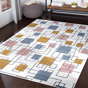 Aspire Rug - Blue - Coral - Image 13