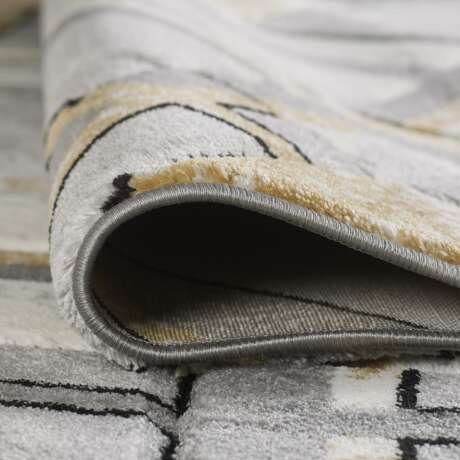 Accra Rug - Grey Gold
