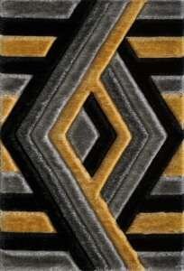 Saturn Rug - Grey Gold