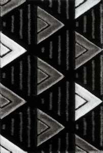 Venus Rug - Black Grey