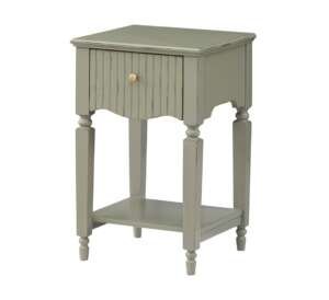 Ritz Lamp Table - Olive Green