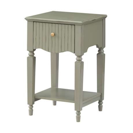 Ritz Lamp Table - Olive Green