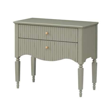 Ritz Small Console - Olive Green