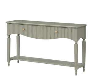 Ritz Large Console - Olive Green