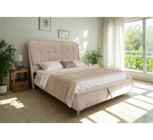 Limerick Beige Storage Bed