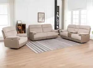 Arlington Cord Fabric Powered Reclining 2.5PP+2PP+PP Sofas | Ultra-Comfort Sofa Group