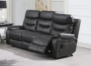 Noah 'Tech' Grey 3PP Sofa
