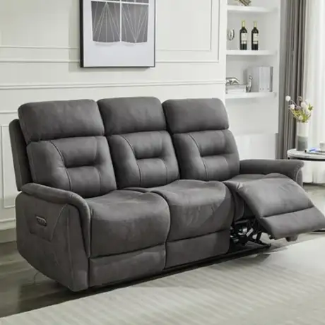 Rowan Powered Grey 3PP Sofa