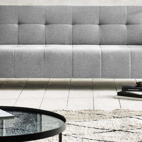 Alfie Storage Sofa Bed – Grey Fabric with Underneath Storage