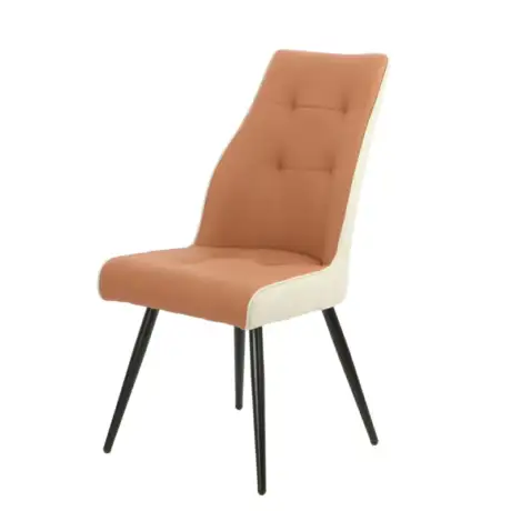 Angela Dining Chair Cognac (salmon)