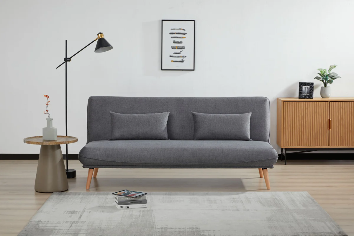 Arga Grey Sofa Bed - Image 2