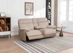 Arlington Cord Fabric Powered Sofa