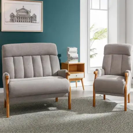 Blaze Fixed 2+1 Sofa Group