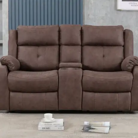 Casey 2RR Reclining Sofas W/Console