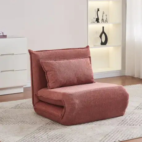 Corso Sofa Bed in Rust – Stylish Sofa with Versatile Sleep Functionality