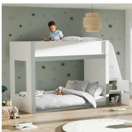 Gaia White Bunk Bed