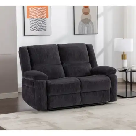 Perth Charcoal 2RR Sofa