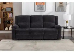Perth Charcoal 3RR Sofa