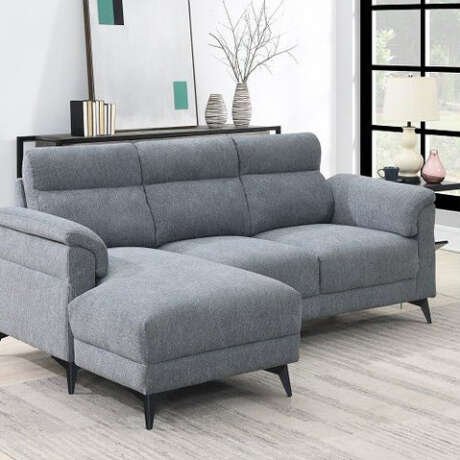 Roxy Grey(JX21) Sectional Sofa W/Chaise