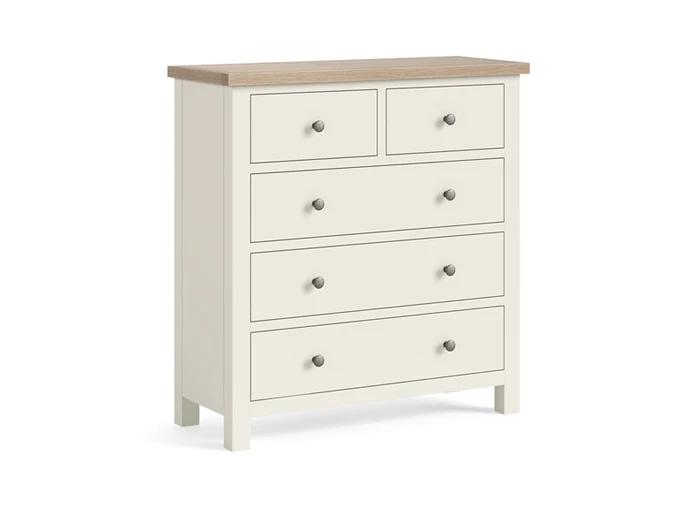 MODERN COUNTRY CHEST 2 OVER 3 - Image 3