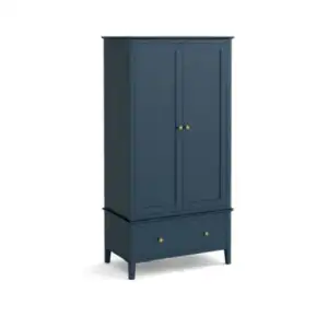Harrowgate Blue Two Door Gents Wardrobe