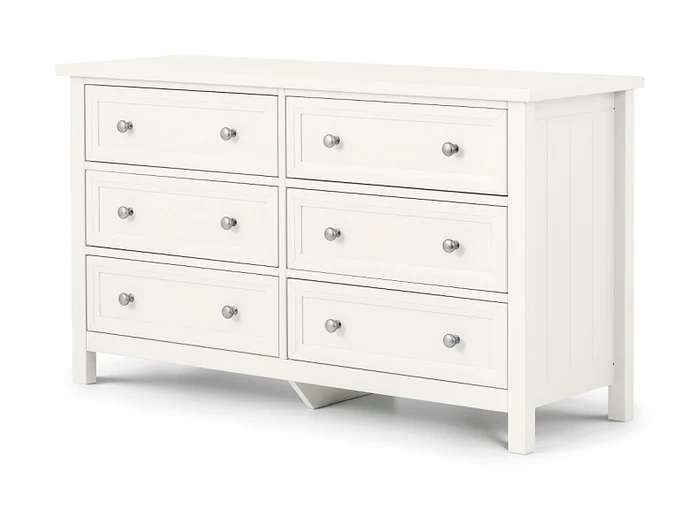 Maine Six Drawer Wide Chest - Image 7
