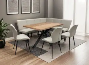 Zara Table W/Westin Or Franklin Corner Bench