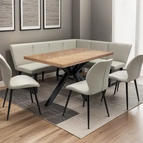 Zara Table W/Westin Or Franklin Corner Bench